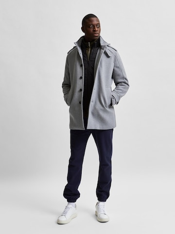 Manteau mi-saison 'Noah' SELECTED HOMME en gris