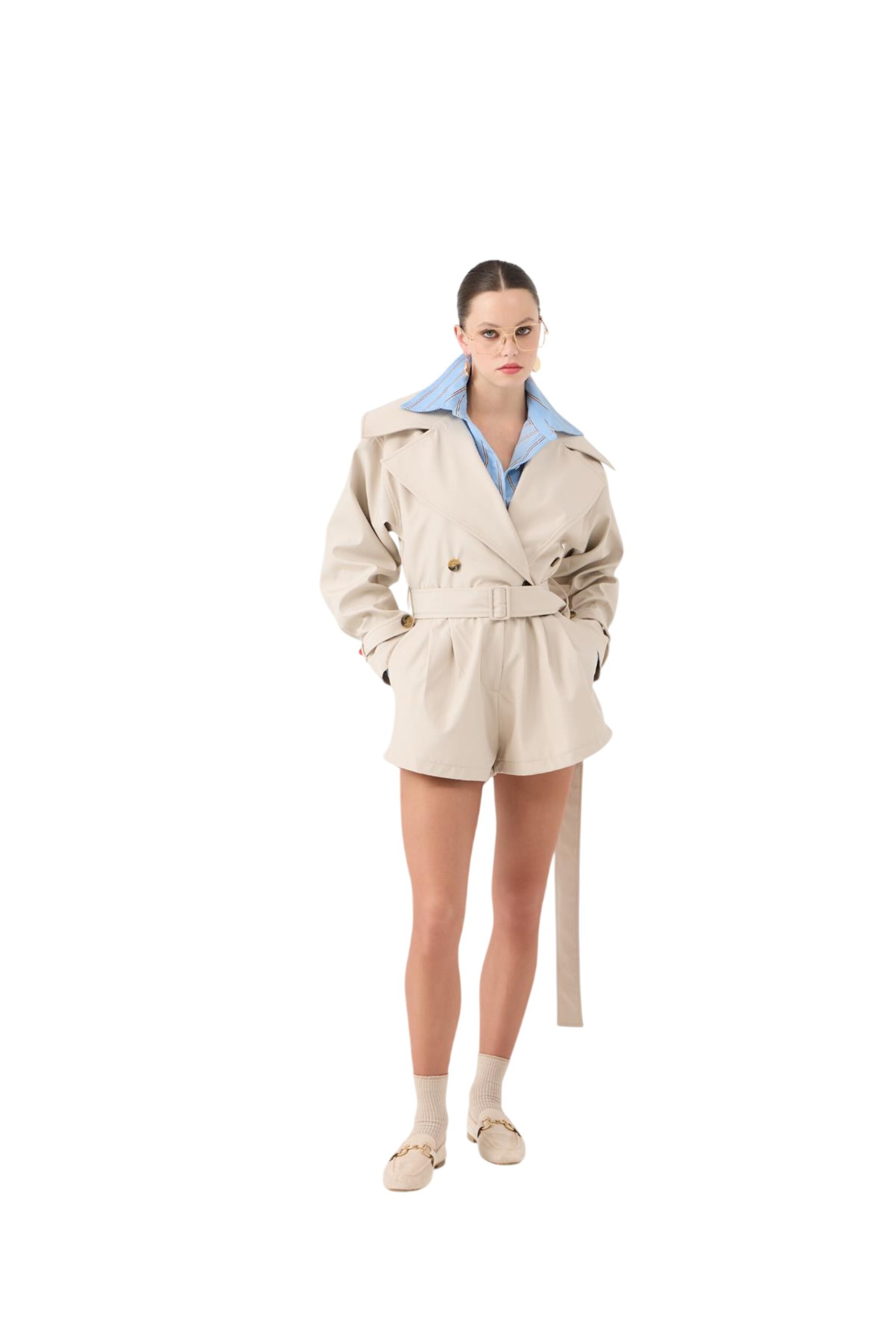 HOLLY LOLLY Jumpsuit in Beige