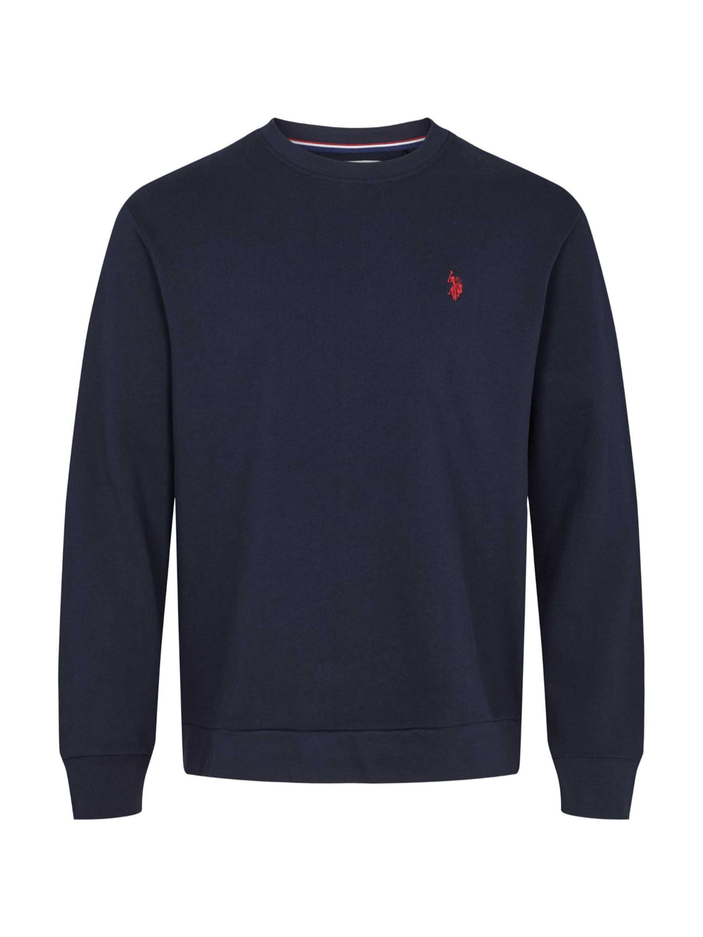 U.S. POLO ASSN. Sweatshirt 'Adler' i blå: forside