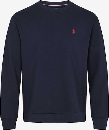 U.S. POLO ASSN. Sweatshirt 'Adler' in Blauw: voorkant