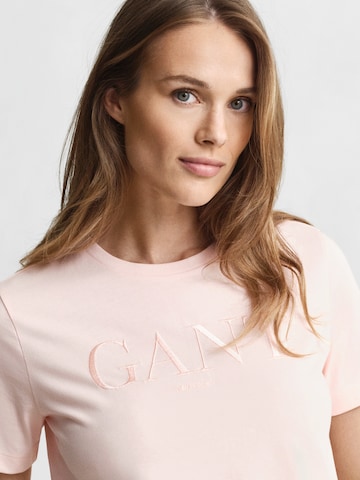 GANT Тениска в розово