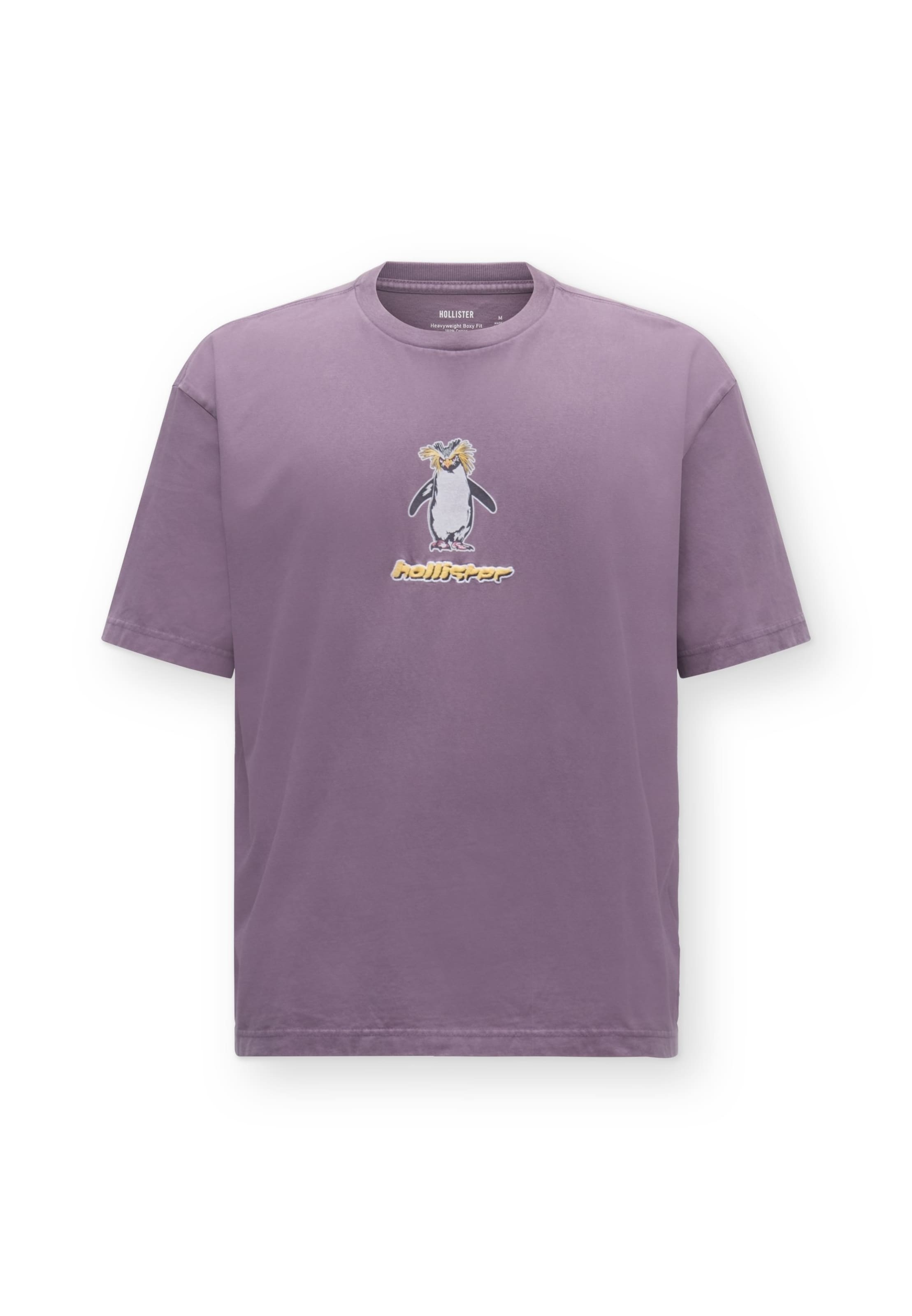 HOLLISTER T-Shirt en XS en jaune / violet / noir / blanc cassé, Vue avec produit
