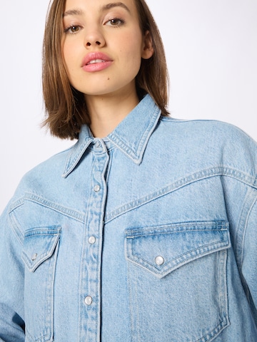 LEVI'S ® Bluse 'Dorsey XL Western' in Blau