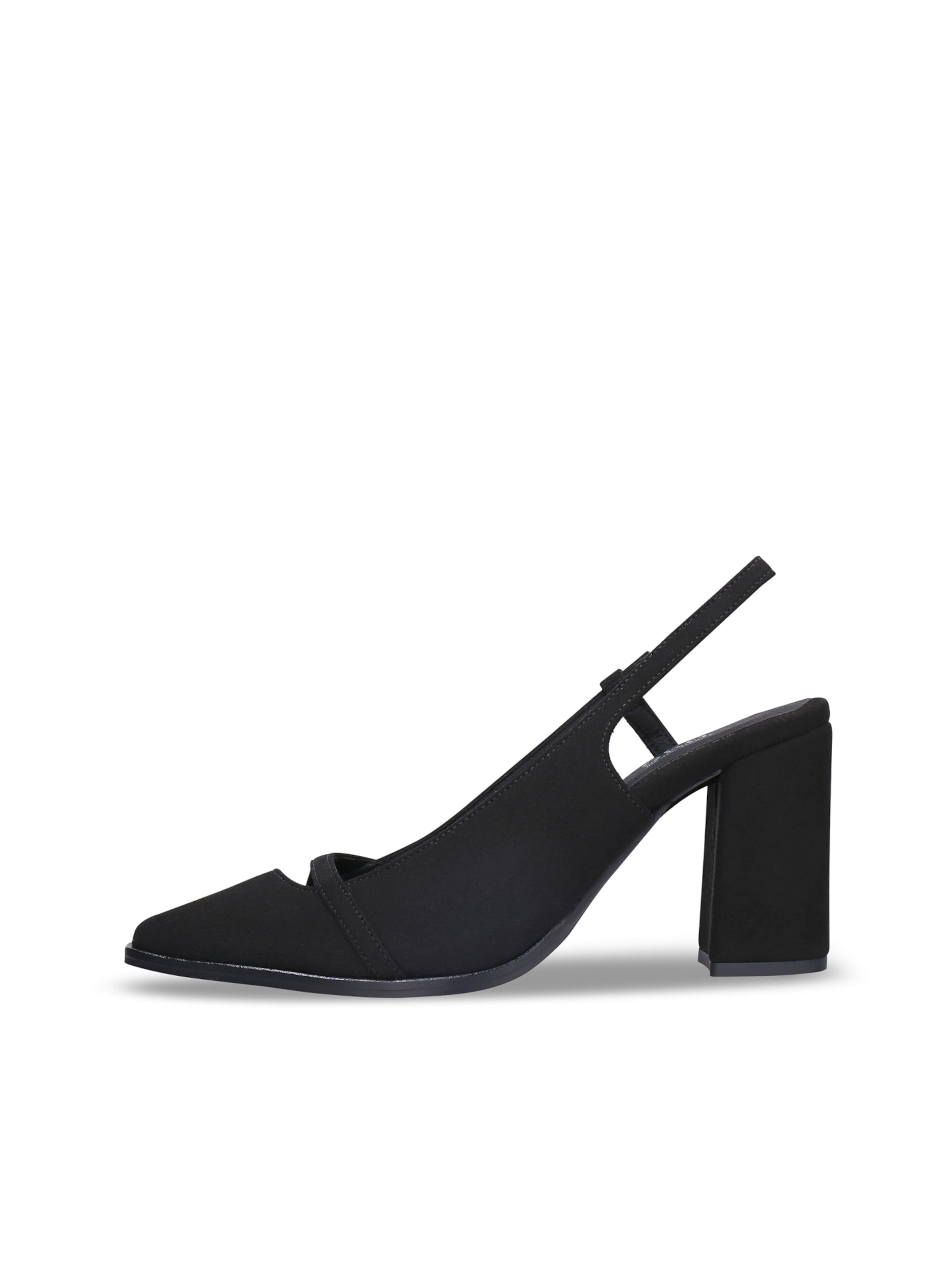 nae Vegan Shoes - Zapatos destalonado 'EMBER' en negro: frente