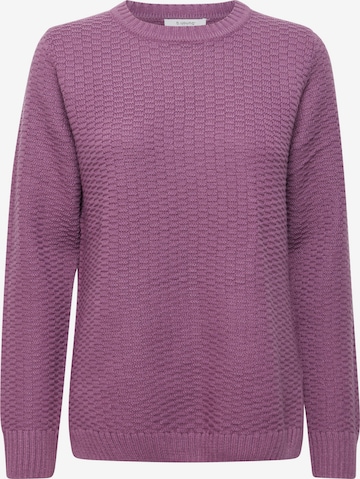 b.young Sweater in Purple: front