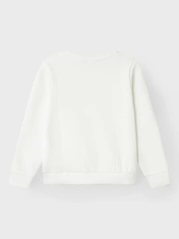 NAME IT Sweatshirt 'Tille' i hvid