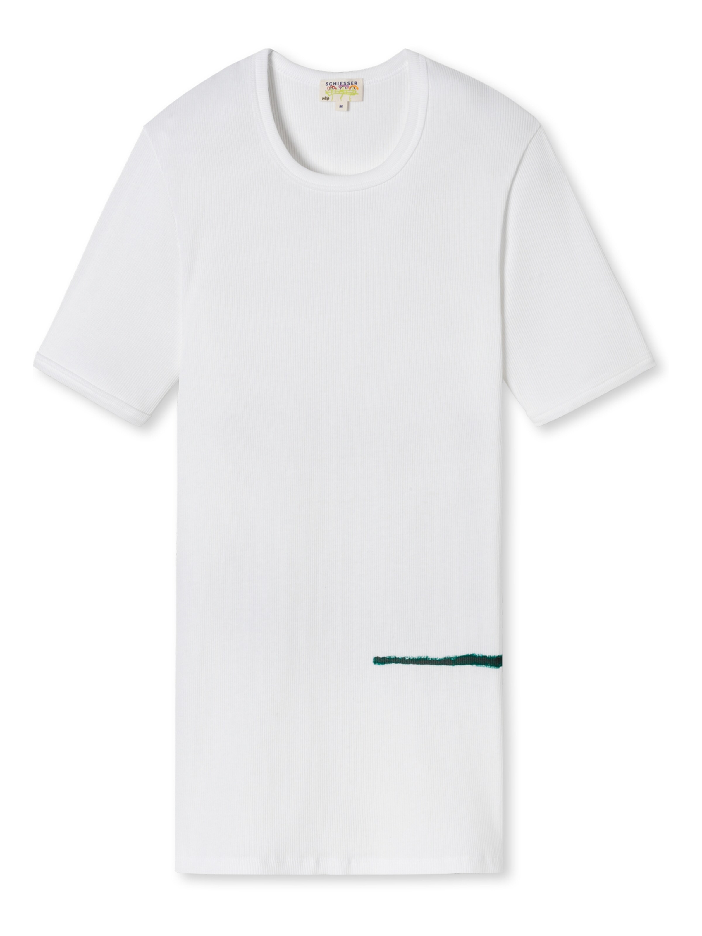 SCHIESSER Shirt 'Friedrich' in Wit: voorkant