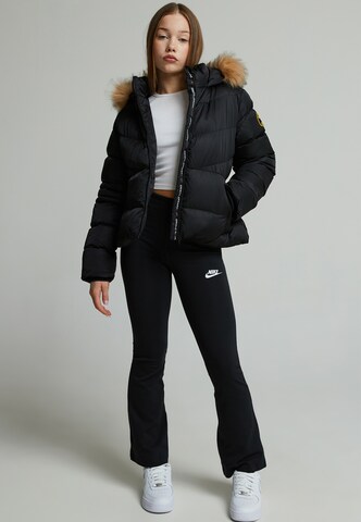 Zavetti Canada - Casaco de inverno 'Allessia' em preto