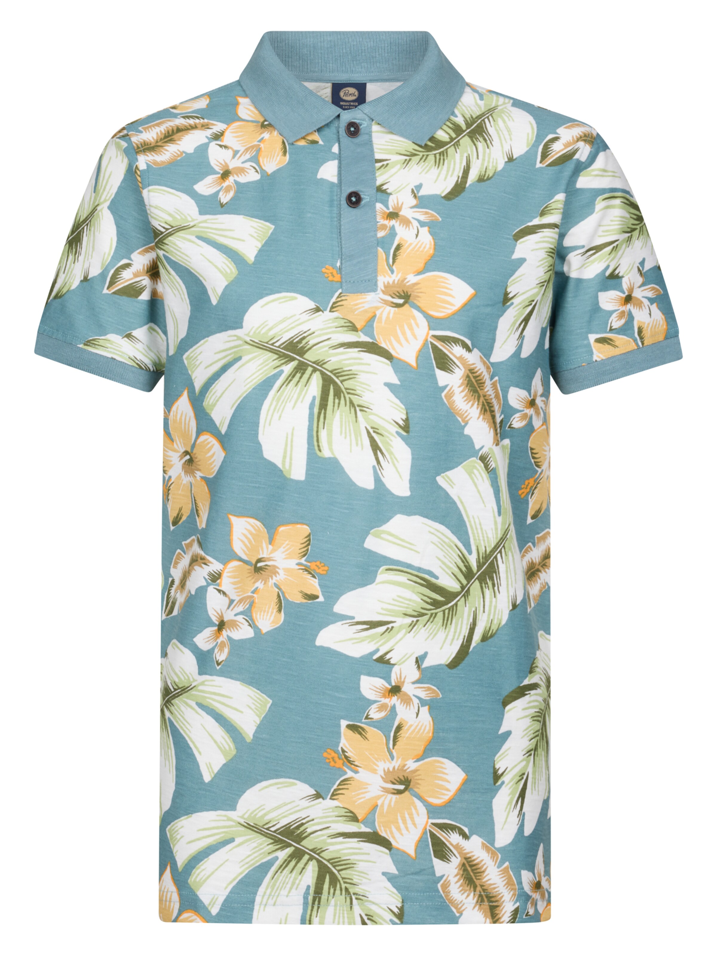 Petrol Industries Μπλουζάκι 'Pier' σε μπλε: μπροστά