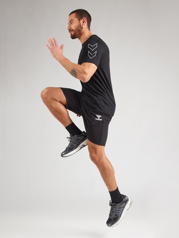 T-Shirt fonctionnel 'ELEMENTAL' Hummel en noir