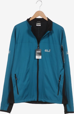 JACK WOLFSKIN Jacke XL in Blau: predná strana