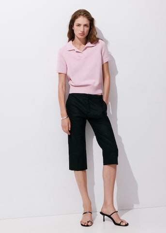 MANGO Svetr 'TERRAMAR' – pink: přední strana