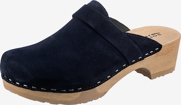 SOFTCLOX Clogs ' Tamina ' in Blue: front