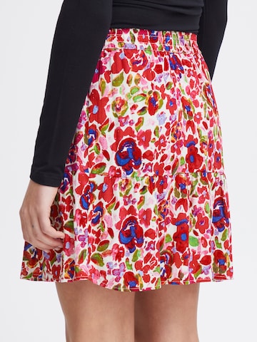 ICHI Skirt 'MARRAKECH' in Red