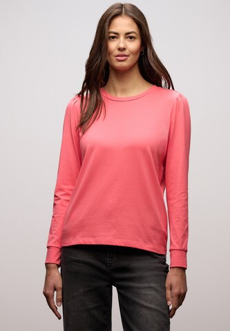 STREET ONE Shirt in Pink: front