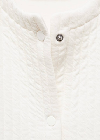 MANGO Between-Season Jacket in White