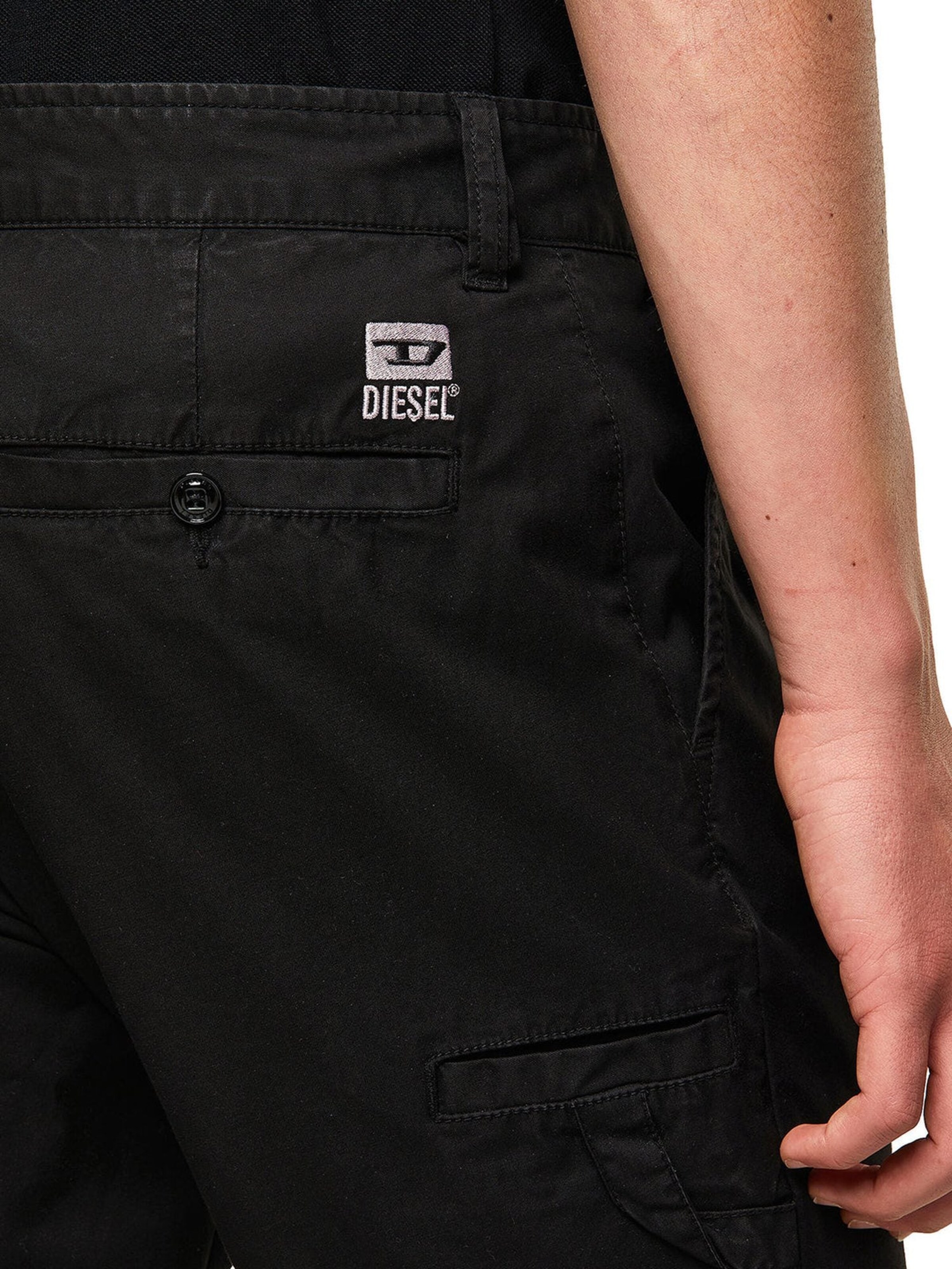 DIESEL Slimfit Chino 'P-PHILLIPE-KA' in Zwart