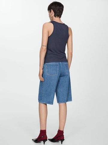 MANGO Top 'BALI' in Blue