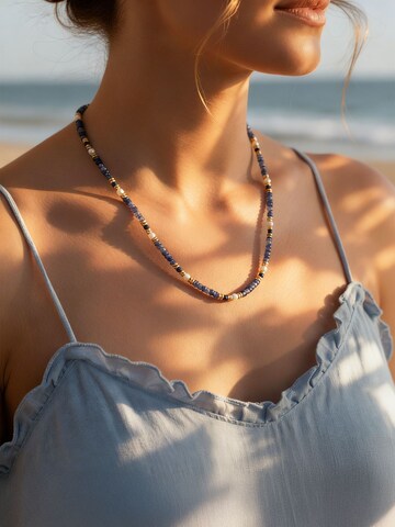Nemomatheo Kette 'Ocean Night' in Blau