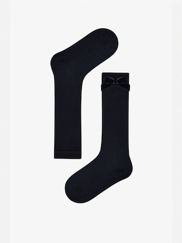 Chaussettes Penti en noir : devant