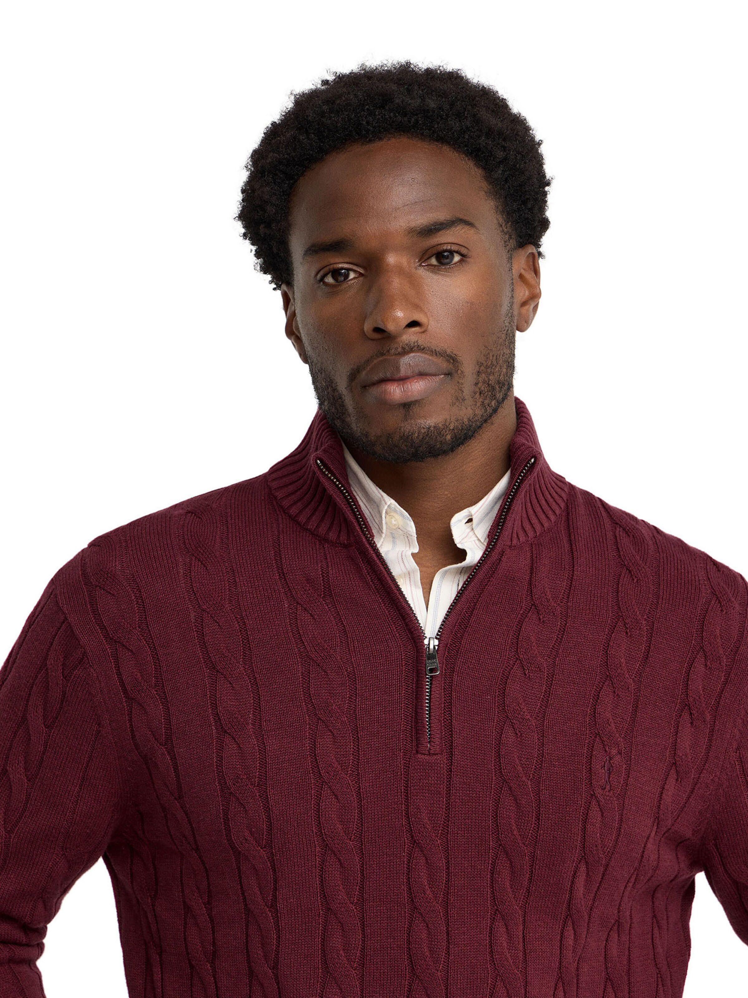 Polo Club Pullover ' RIGBY' in Rot