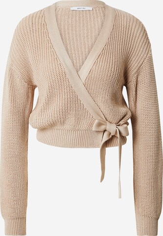 ABOUT YOU Pullover 'Selina' i beige: forside