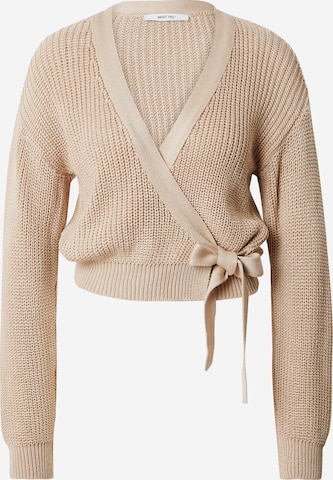 ABOUT YOU Sweater 'Selina' in Beige: front