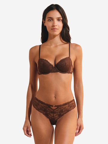 Balconcino Reggiseno 'Heritage' di ETAM in marrone