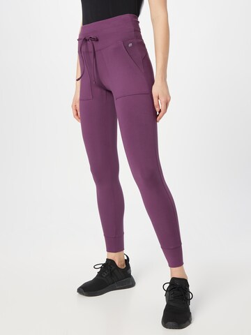 Marika Tapered Workout Pants 'MADISON' in Purple: front