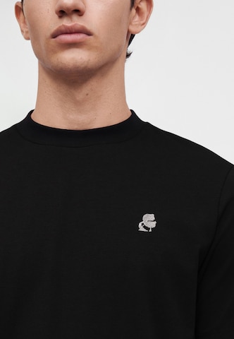melns Karl Lagerfeld T-Krekls 'Kameo'