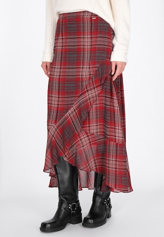 DreiMaster Vintage - Falda en rojo: frente