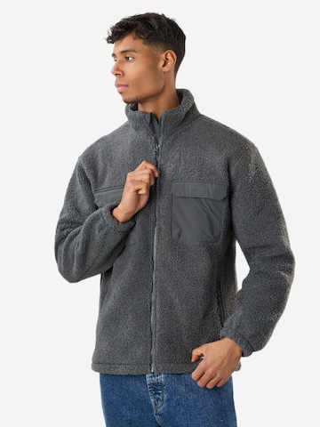 Denim Factory Fleece jas 'Denver' in Grijs