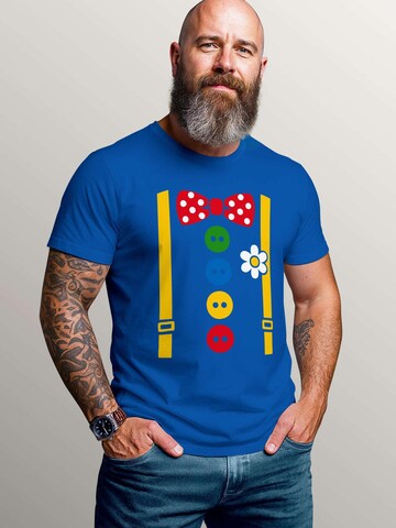 MoonWorks Shirt 'clown'‌‌‌ in Blau: Vorderseite