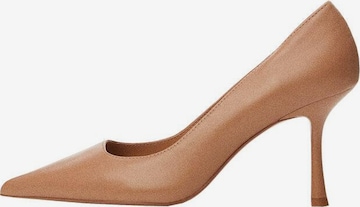 MANGO Pumps in Braun: predná strana