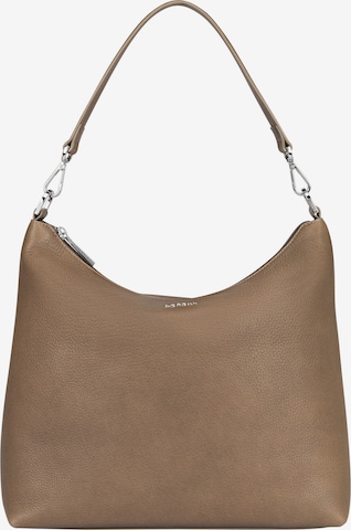 Roeckl Tasche 'DIANA SCHULTERTASCHE GRAINED MEDIUM' in Braun: Vorderseite