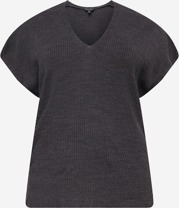 Dorothy Perkins Curve Sweater in Grey: front