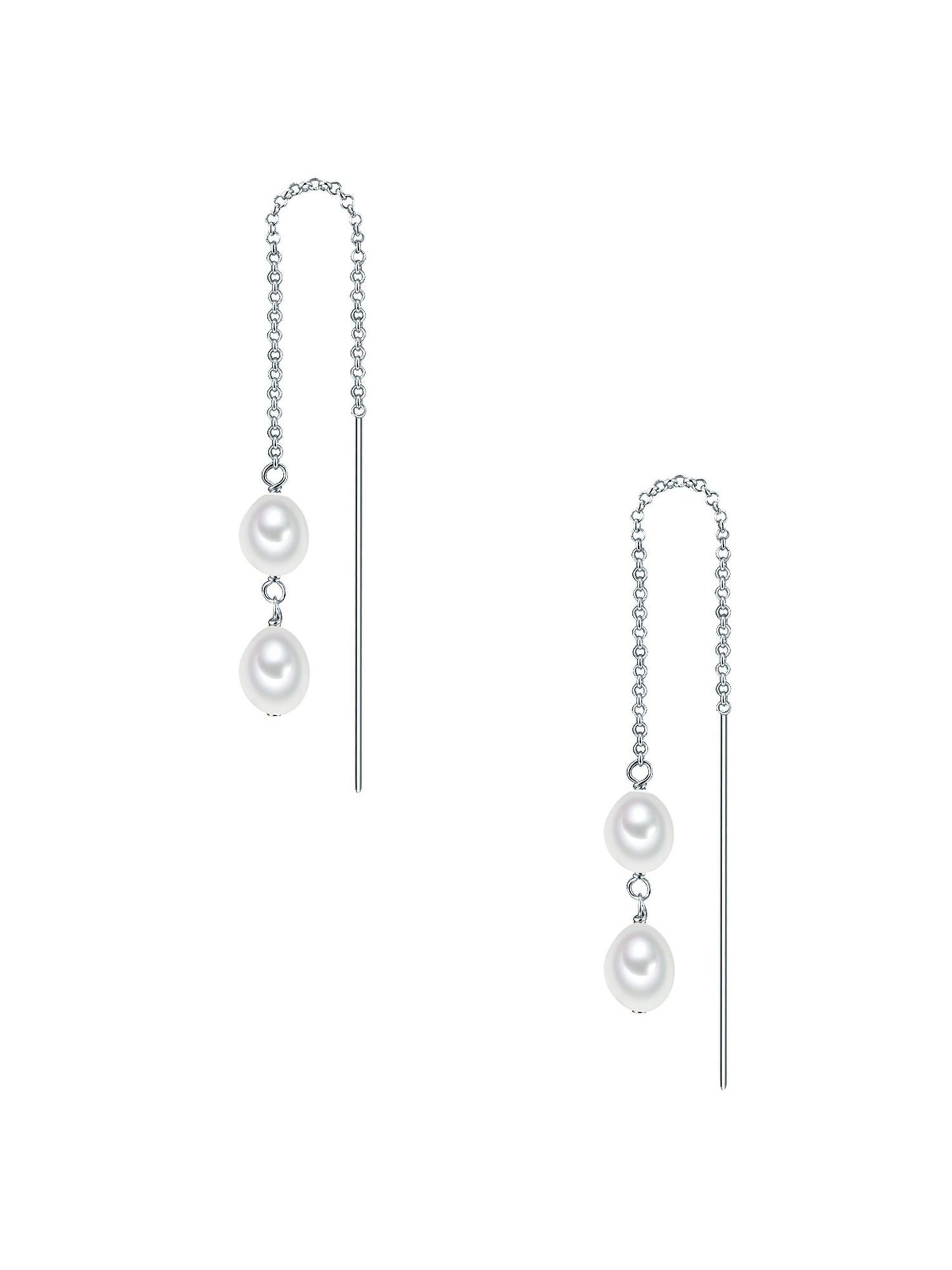 Boucles d'oreilles Valero Pearls en argent
