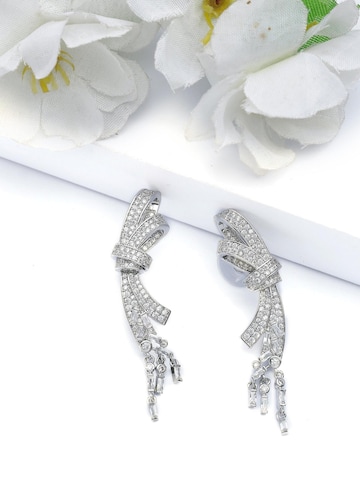 AVANT-GARDE PARIS Earrings 'Biancaette' in Silver
