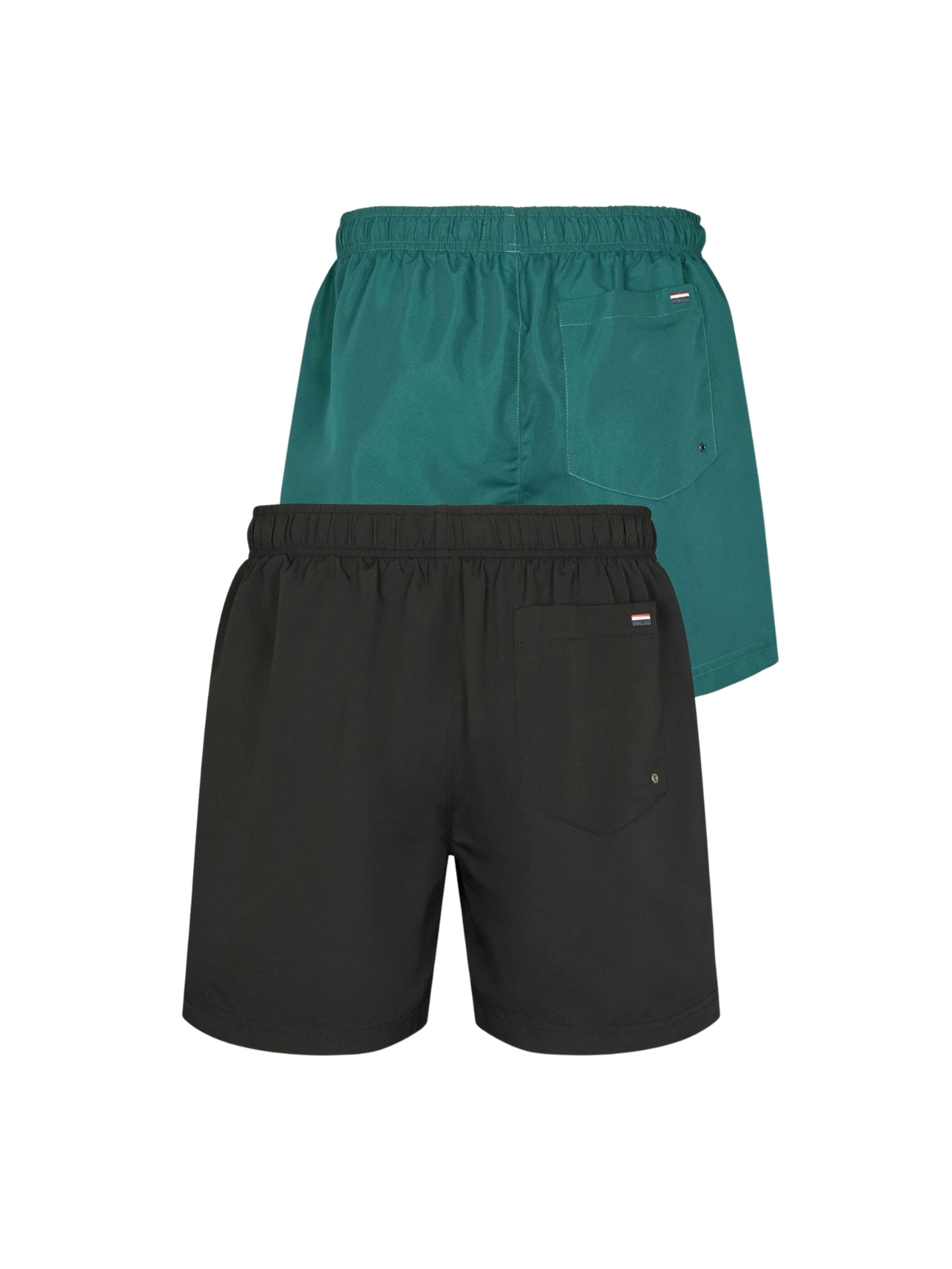 U.S. POLO ASSN. Zwemshorts ' UMAza ' in Zwart