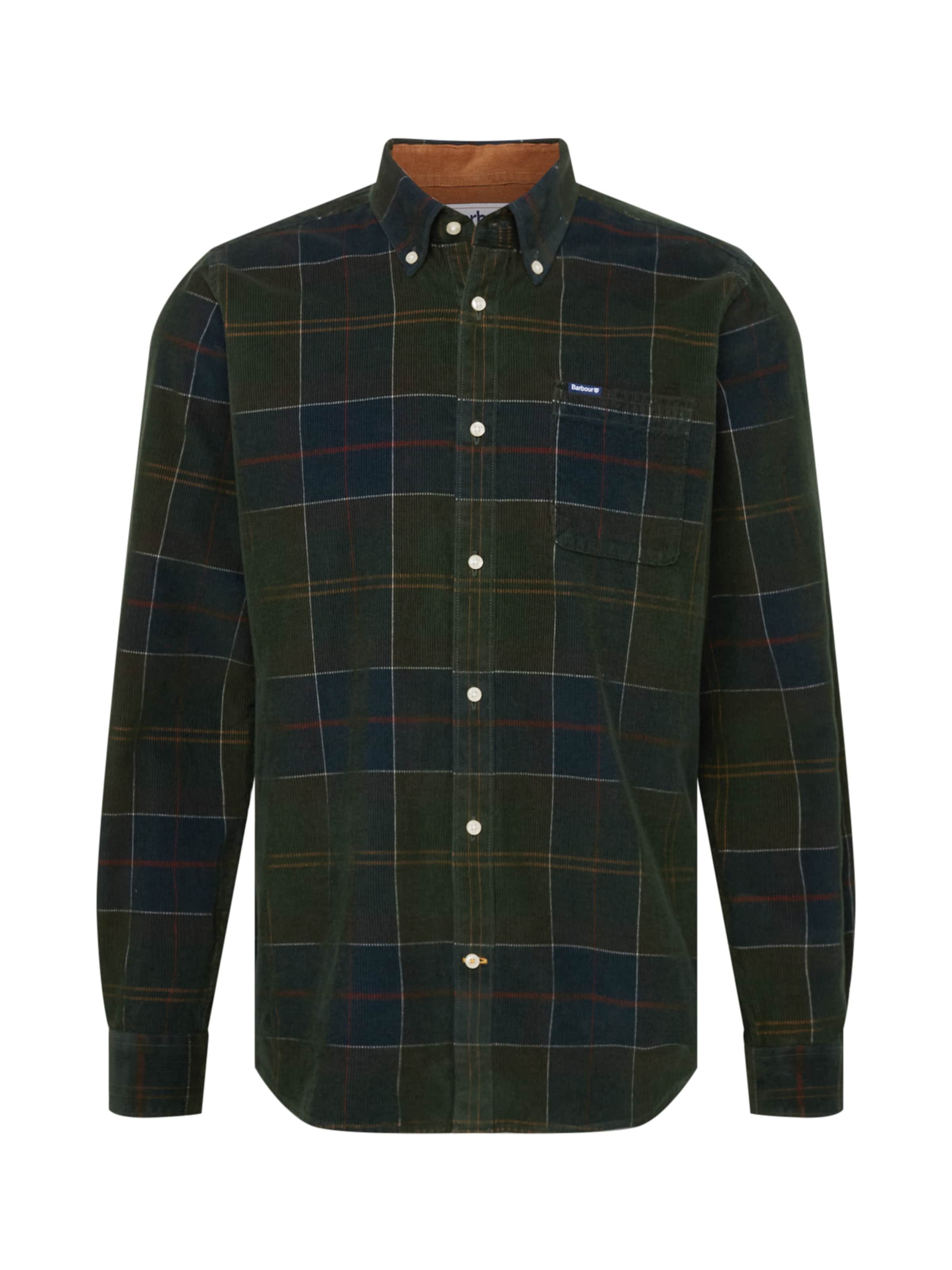 Barbour Regular fit Πουκάμισο 'Blair' σε πράσινο: μπροστά