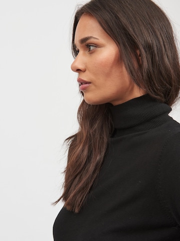 VILA Sweater 'Jeneve' in Black