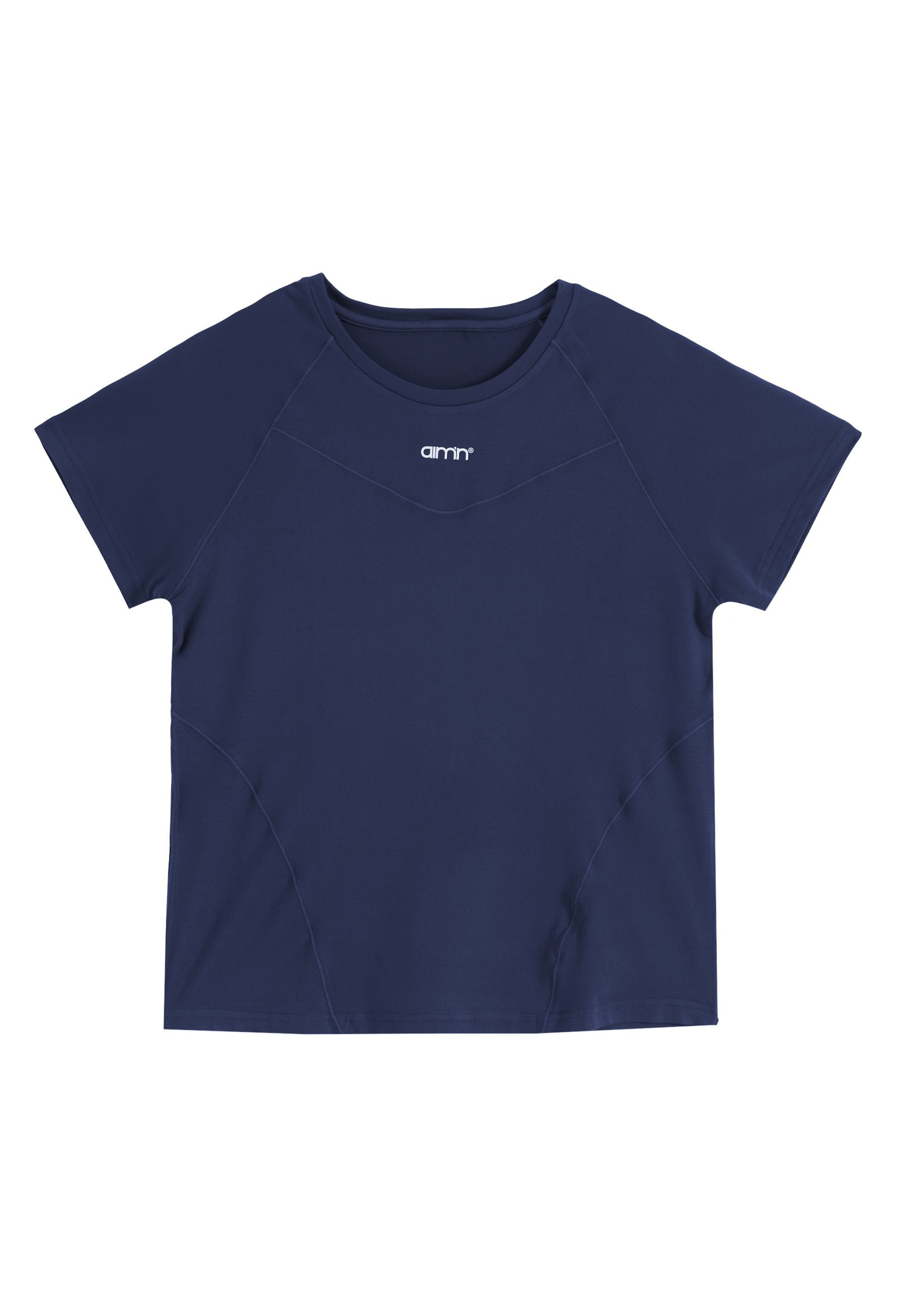 Aim'n - Camisa funcionais em azul: frente