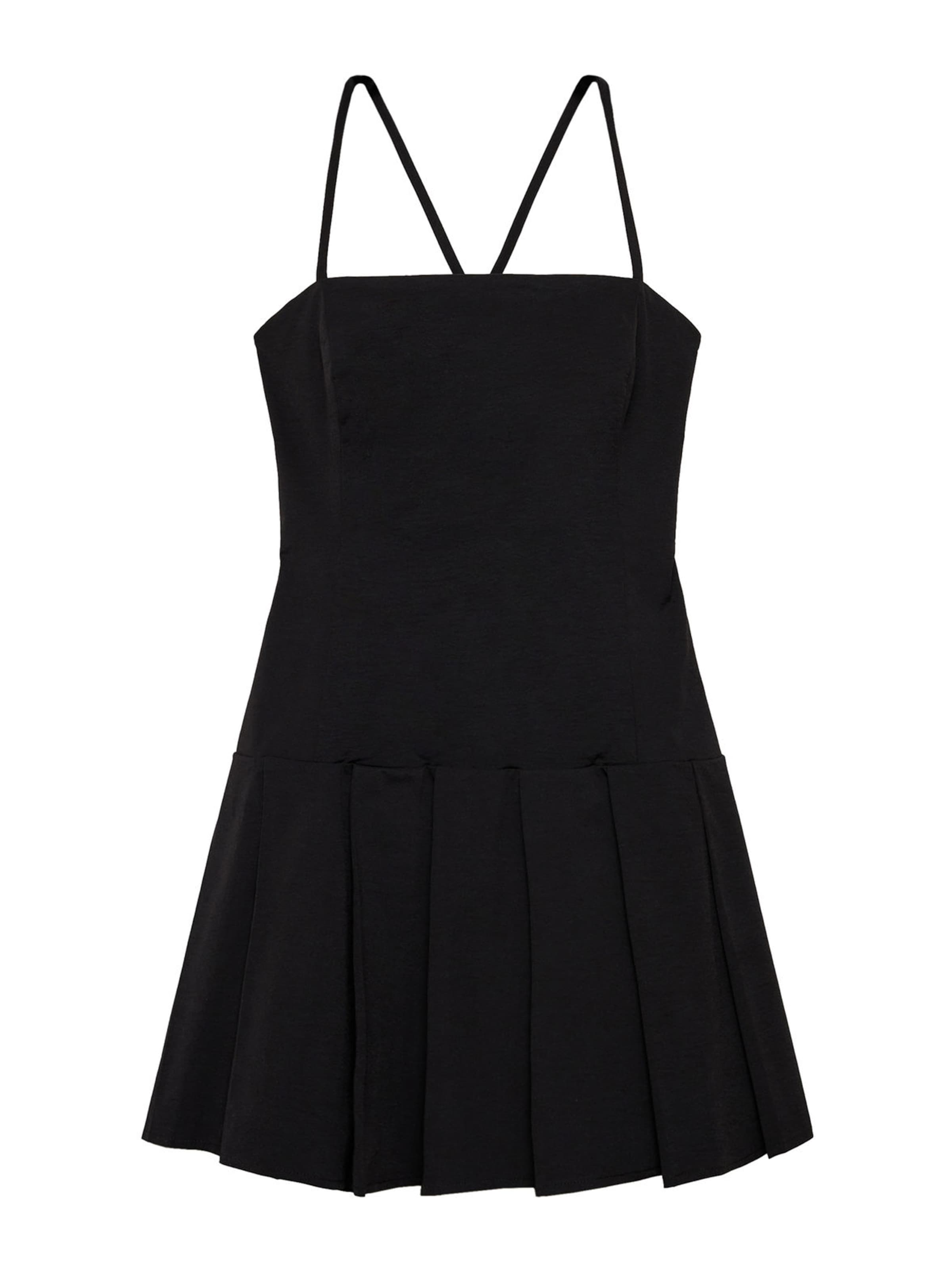 MANGO Klänning 'Chiba' i svart: framsida