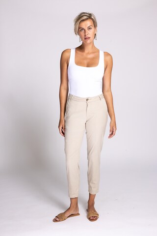 Zhrill Regular Pants in Beige