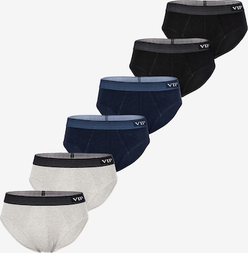 Slip ' Premium Jersey Stretch ' VIP en bleu : devant