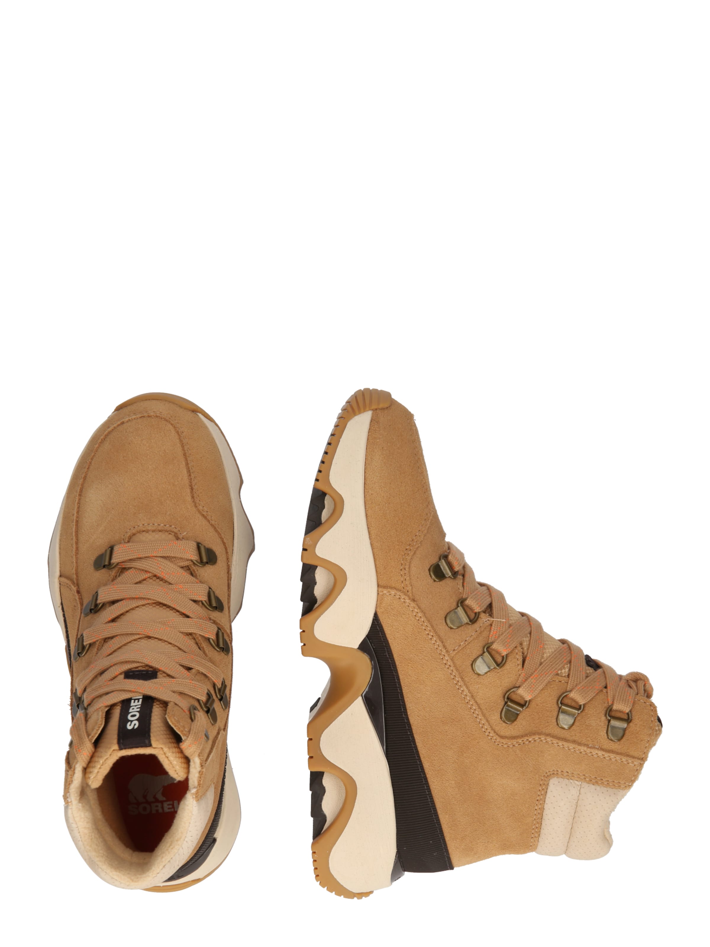 SOREL Lace-up bootie 'KINETIC IMPACT CONQUEST' in Brown