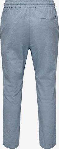 Only & Sons Regular Pants 'LINUS' in Blue