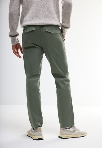 Street One MEN Regular Chino Pants in Green