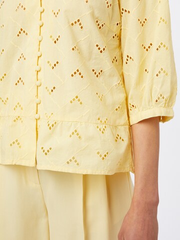 VILA Blouse 'Silje' in Yellow