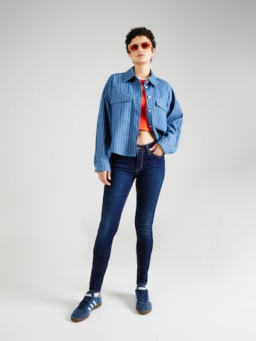 LEVI'S ® Skinny Jeans '711 Skinny' in Blau